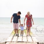 Family Portraits by the Sea summer sunshine beach West Sussex Samphire Photography