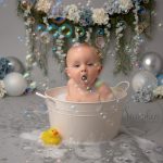Cake Smash Surrey bubbles