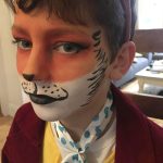 boy dressed as Mr Fox for World Book Day