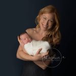 Mother with newborn baby