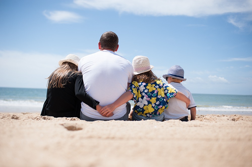 Importance of photography family holiday treasured memories keepsake Samphire Sussex