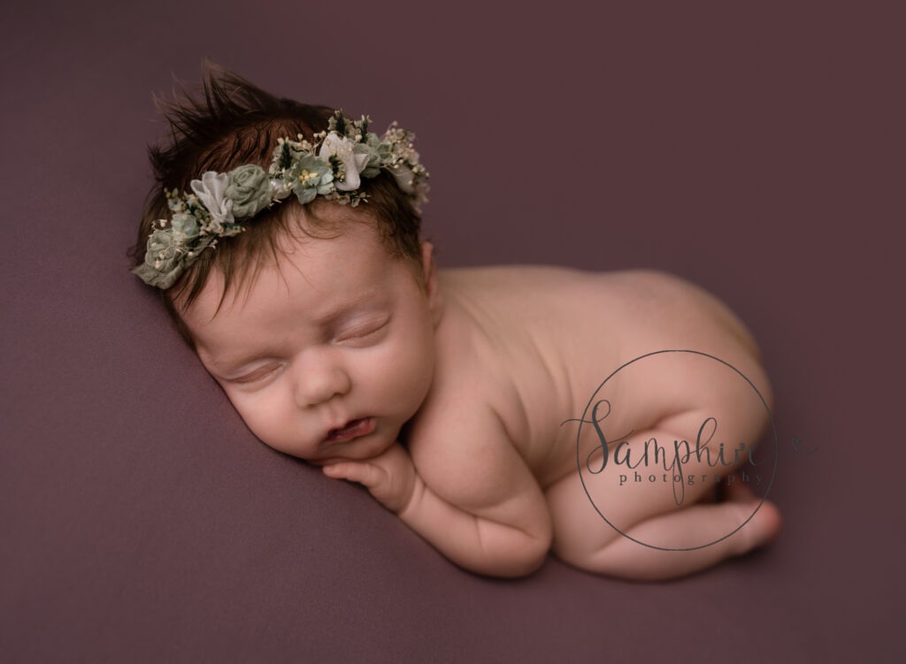 sleeping newborn Sussex baby photos