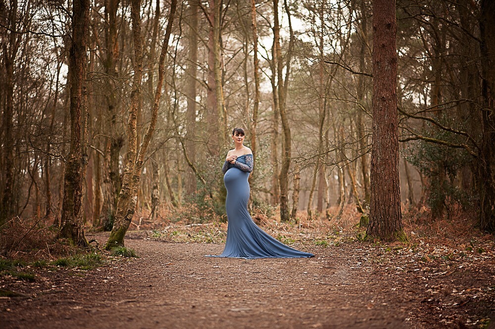 maternity portrait on location Samphire Photography