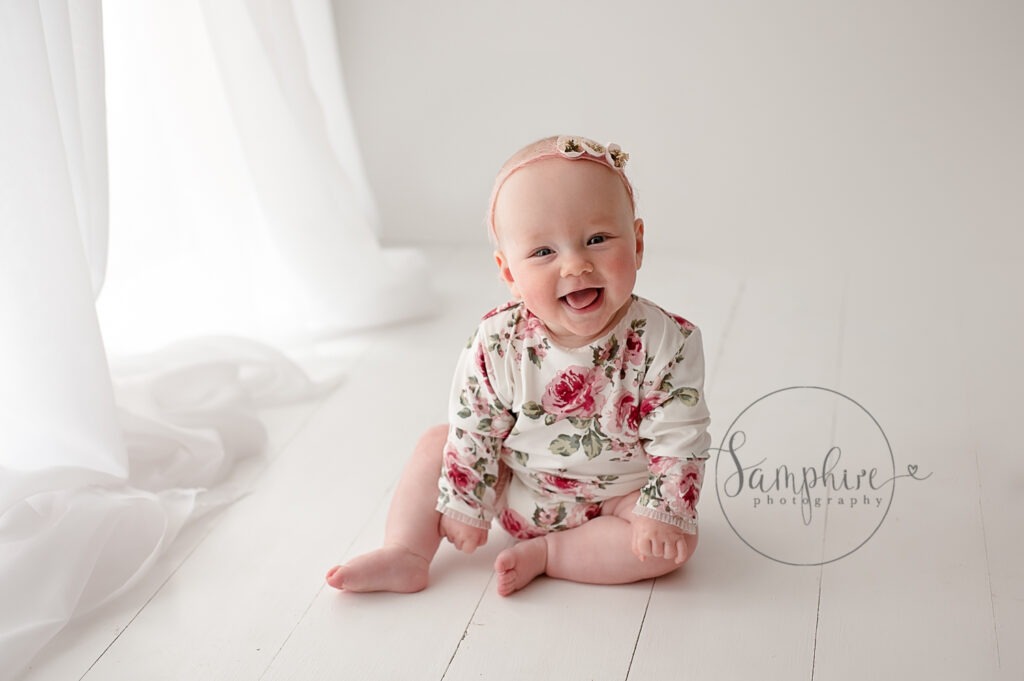 Experienced portrait photographer Sussex Samphire Photography happy girl milestone 2019