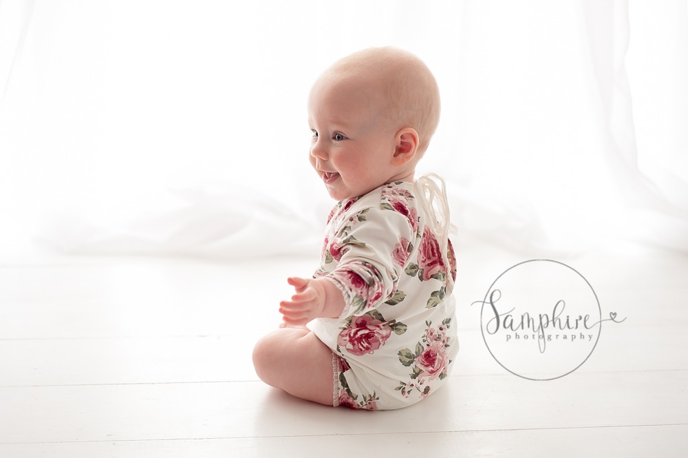 baby photography Horsham milestone sitter Samphire Photography Sussex