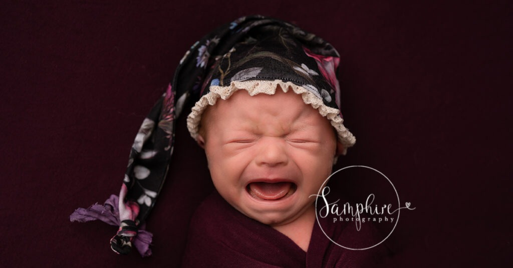 crying newborn baby