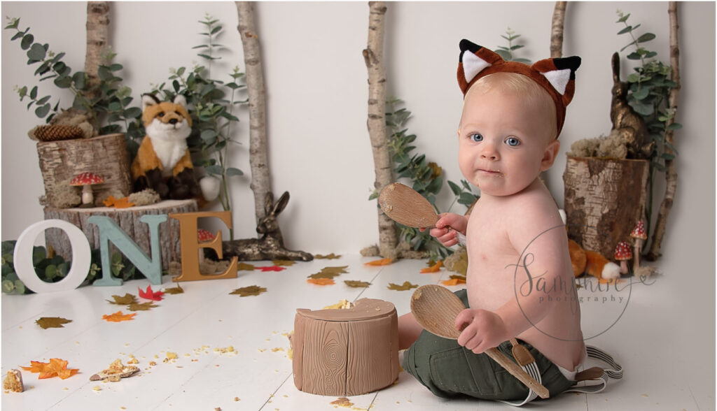 cake smash photographer worthing