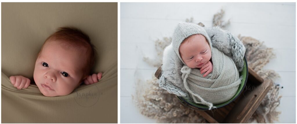 studio portraits sibling newborn photographer Southwater Samphire Photography
