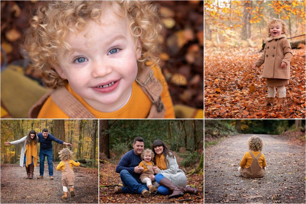 woodland location shoot